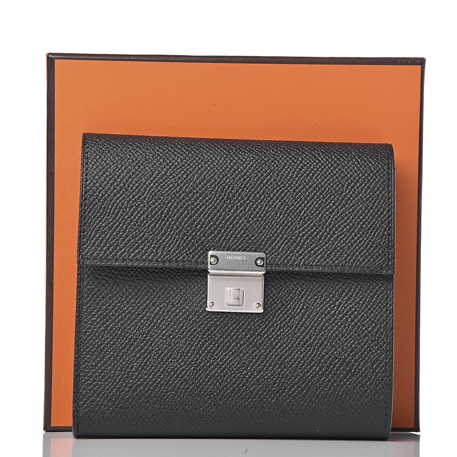 Hermes Epsom Clic 12 Wallet Black 10 of 10