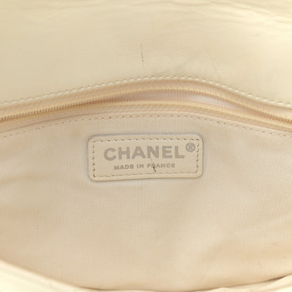 Chanel Lambskin Quilted Small Hula Hoop Flap Ivory 6 of 14