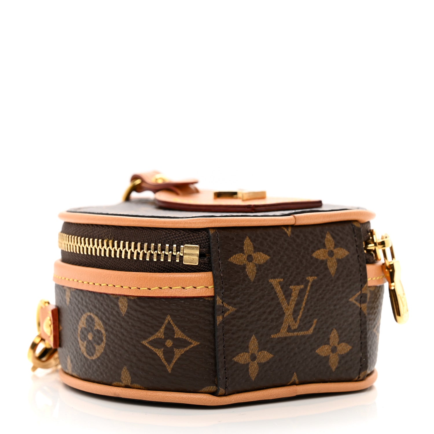 Louis Vuitton Monogram Boite Chapeau Necklace 4 of 9