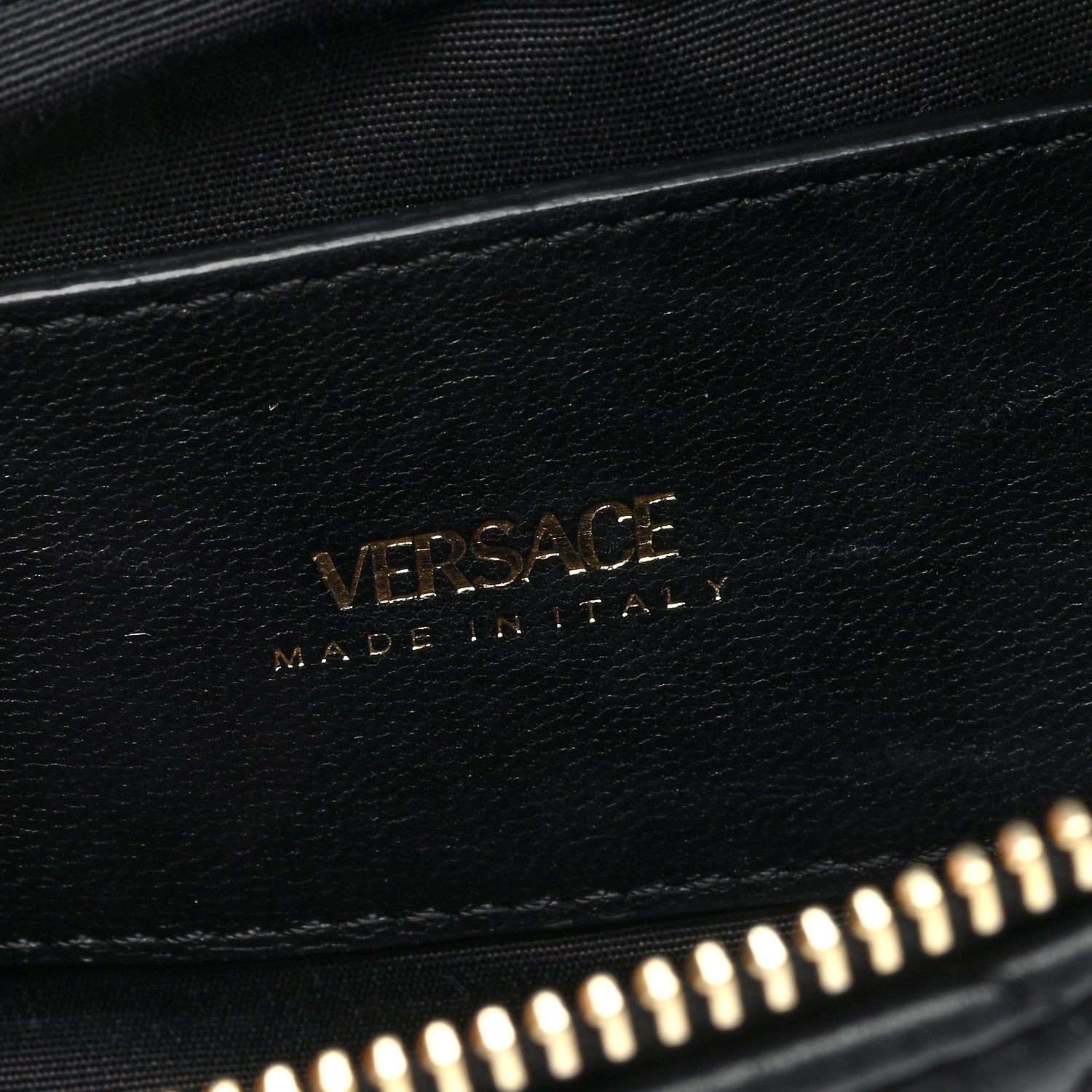 Versace Nappa Quilted Medusa Belt Bag Black 6 of 10
