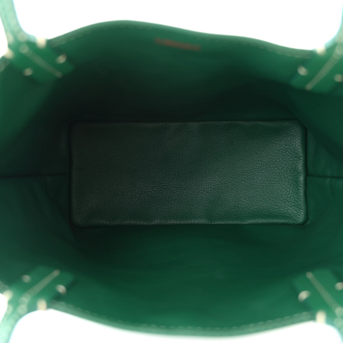 Goyardine Reversible Mini Anjou Green