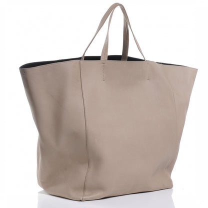 Celine Leather Large Horizontal Cabas Phantom Taupe 3 of 7