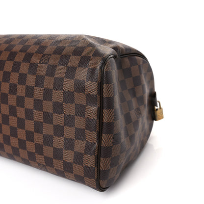 Louis Vuitton Damier Ebene Speedy 35 8 of 9