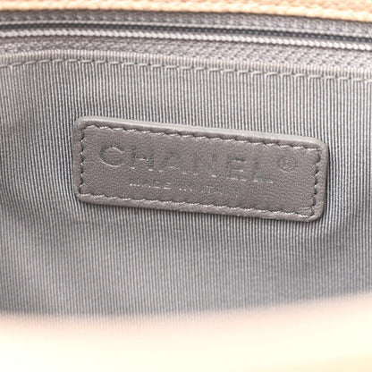 Chanel Caviar Quilted French Riviera Hobo Beige 6 of 10