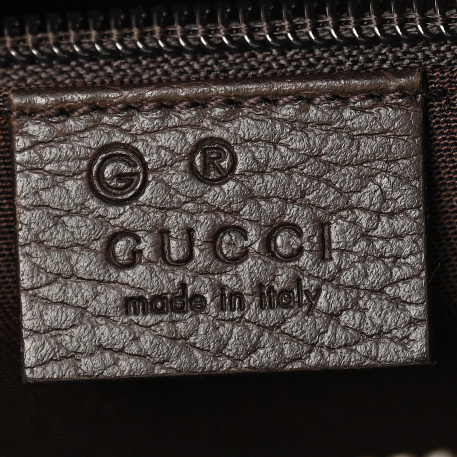 Gucci Monogram Dollar Calfskin Boston Duffle Bag Beige Ebony Testa di Moro Marrone Scuro 5 of 11