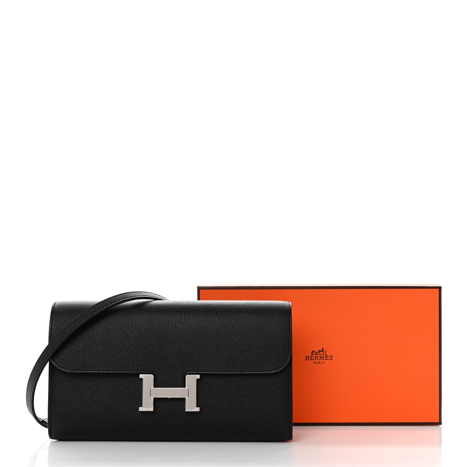 Hermes Epsom Constance Long To Go Wallet Black 7 of 7