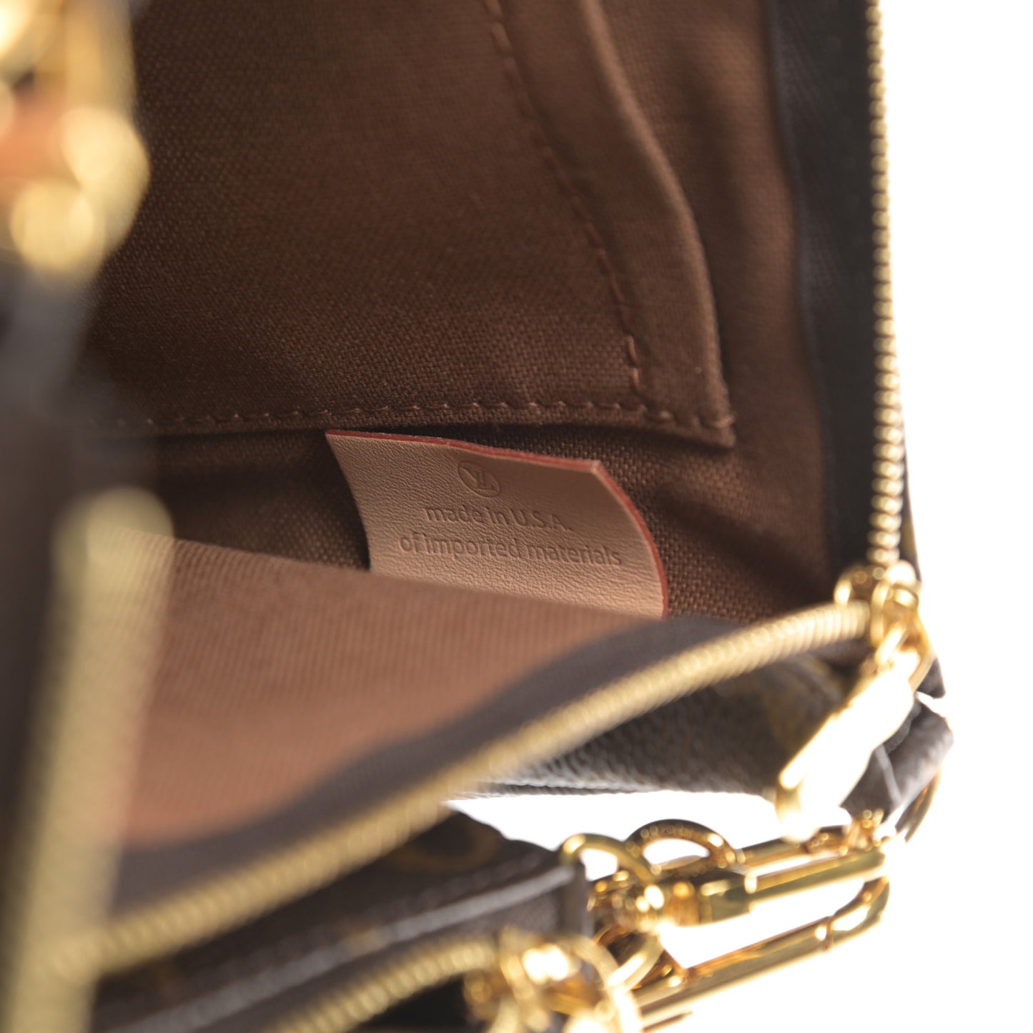 Monogram Multi Pochette Accessories Kaki