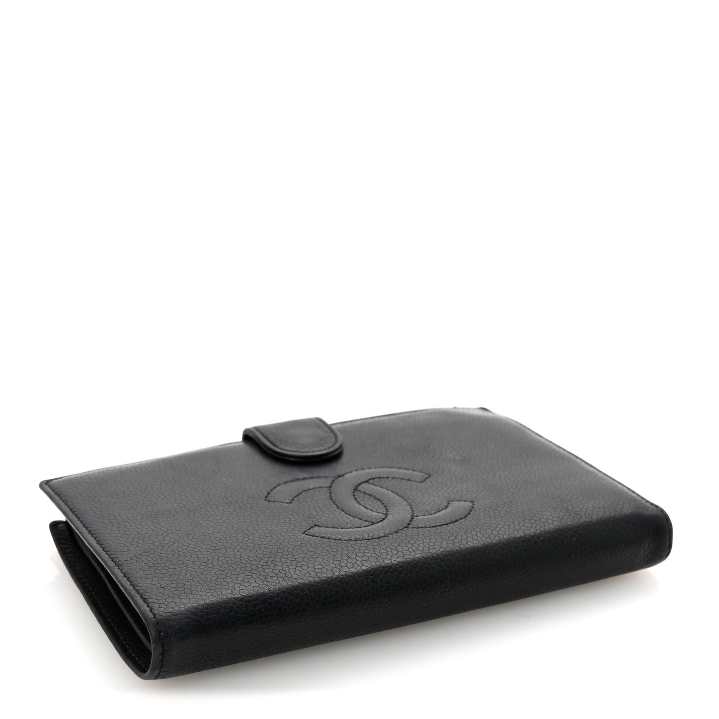 Caviar Timeless CC French Wallet Black