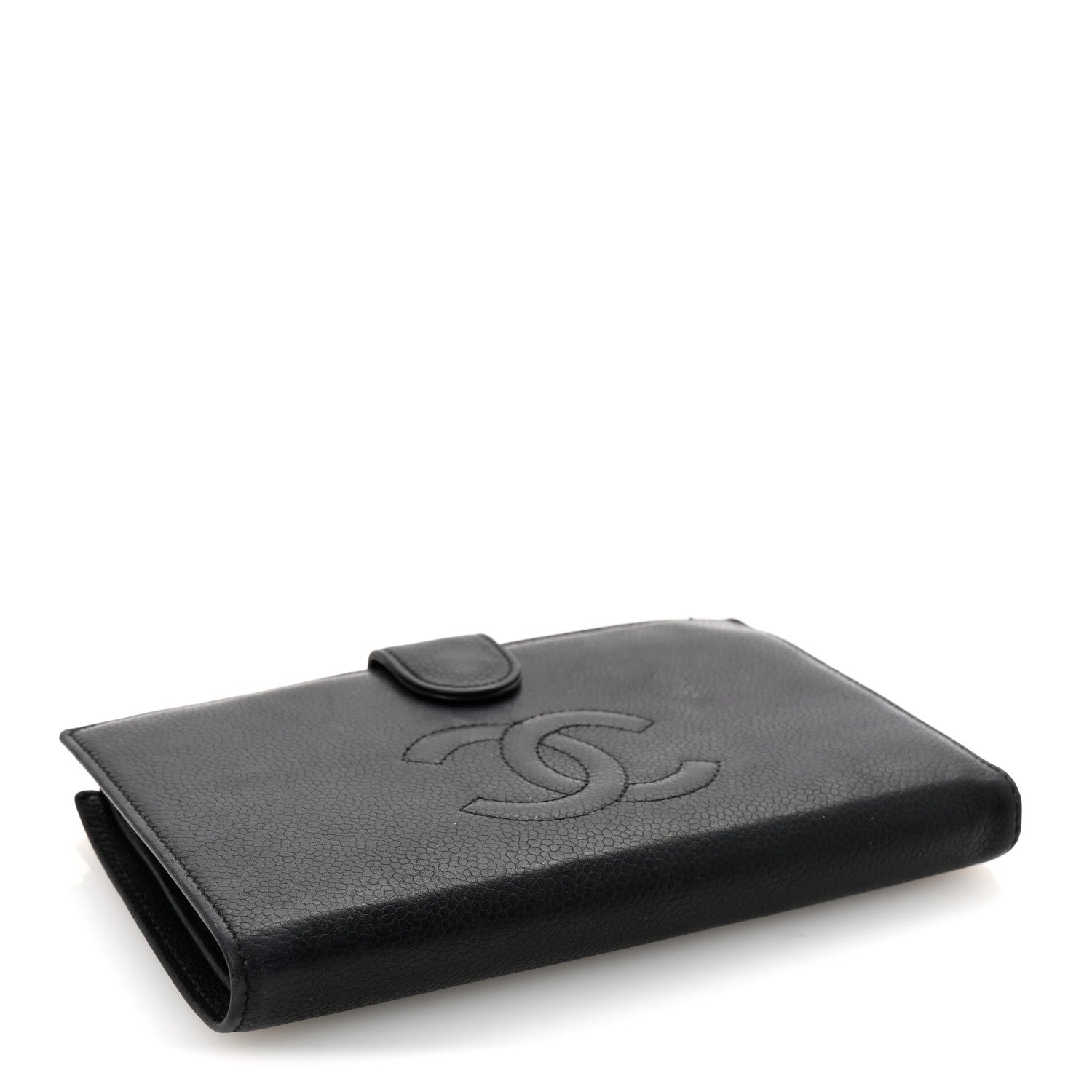 Chanel Caviar Timeless CC French Wallet Black 4 of 7