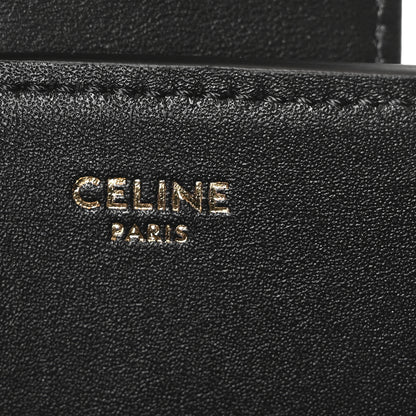 Celine Smooth Calfskin Triomphe Medium Louise Bag Black 7 of 11