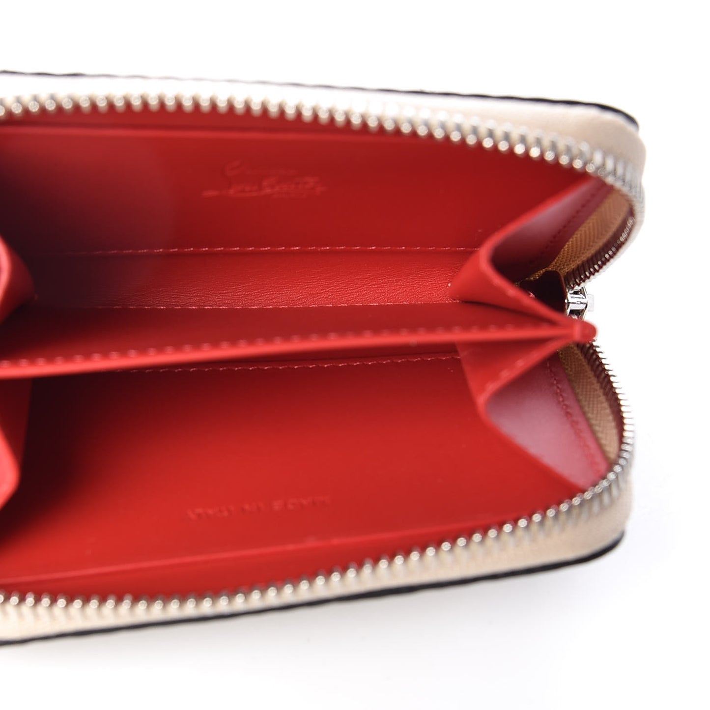 Metallic Glitter Spikes Panettone Coin Purse Silver