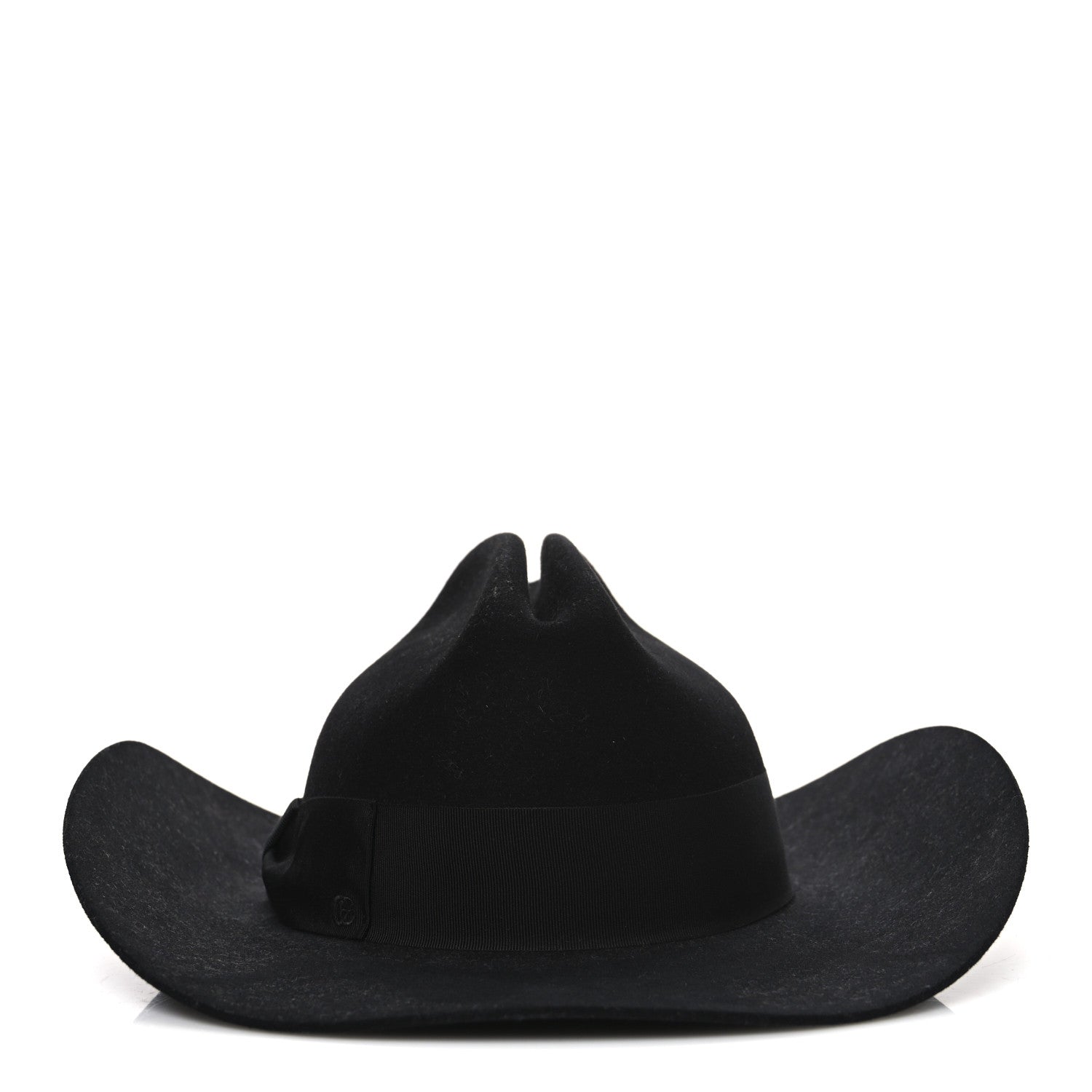 Gucci Felt Dallas Wide Brim Hat S Black 3 of 8