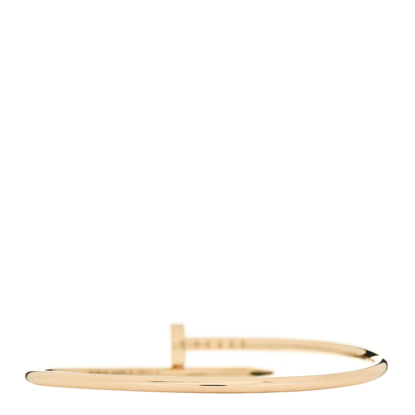 18K Yellow Gold Small Juste Un Clou Bracelet 16