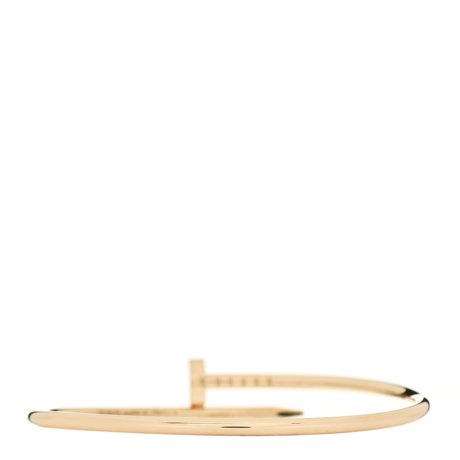 Cartier 18K Yellow Gold Small Juste Un Clou Bracelet 16 2 of 4
