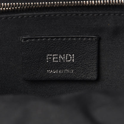 Fendi Shiny Nappa Trapuntata Mini Backpack Black 6 of 13