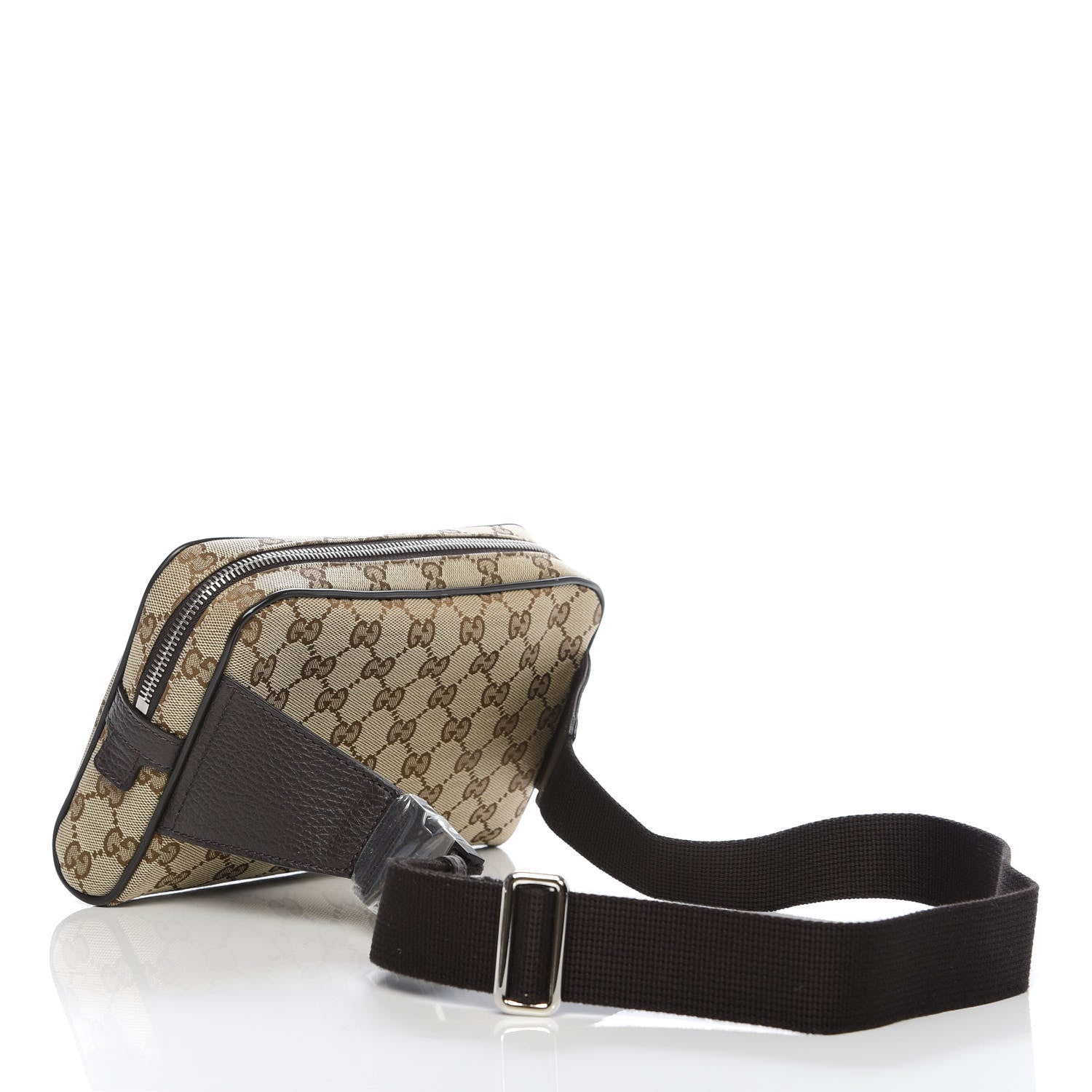 Gucci Monogram Belt Bag Dark Brown 3 of 10