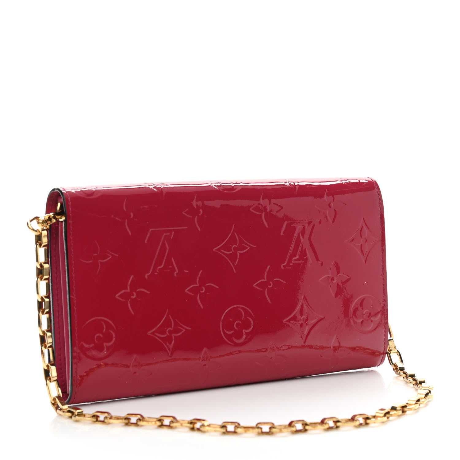 Louis Vuitton Vernis Chaine Wallet Rose Indien 3 of 11