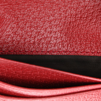Gucci GG Supreme Monogram Flora Web Ophidia Card Case Red 7 of 8