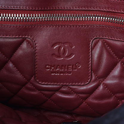 Chanel Lambskin Quilted Medium Coco Cocoon Reversible Tote Black 13 of 13