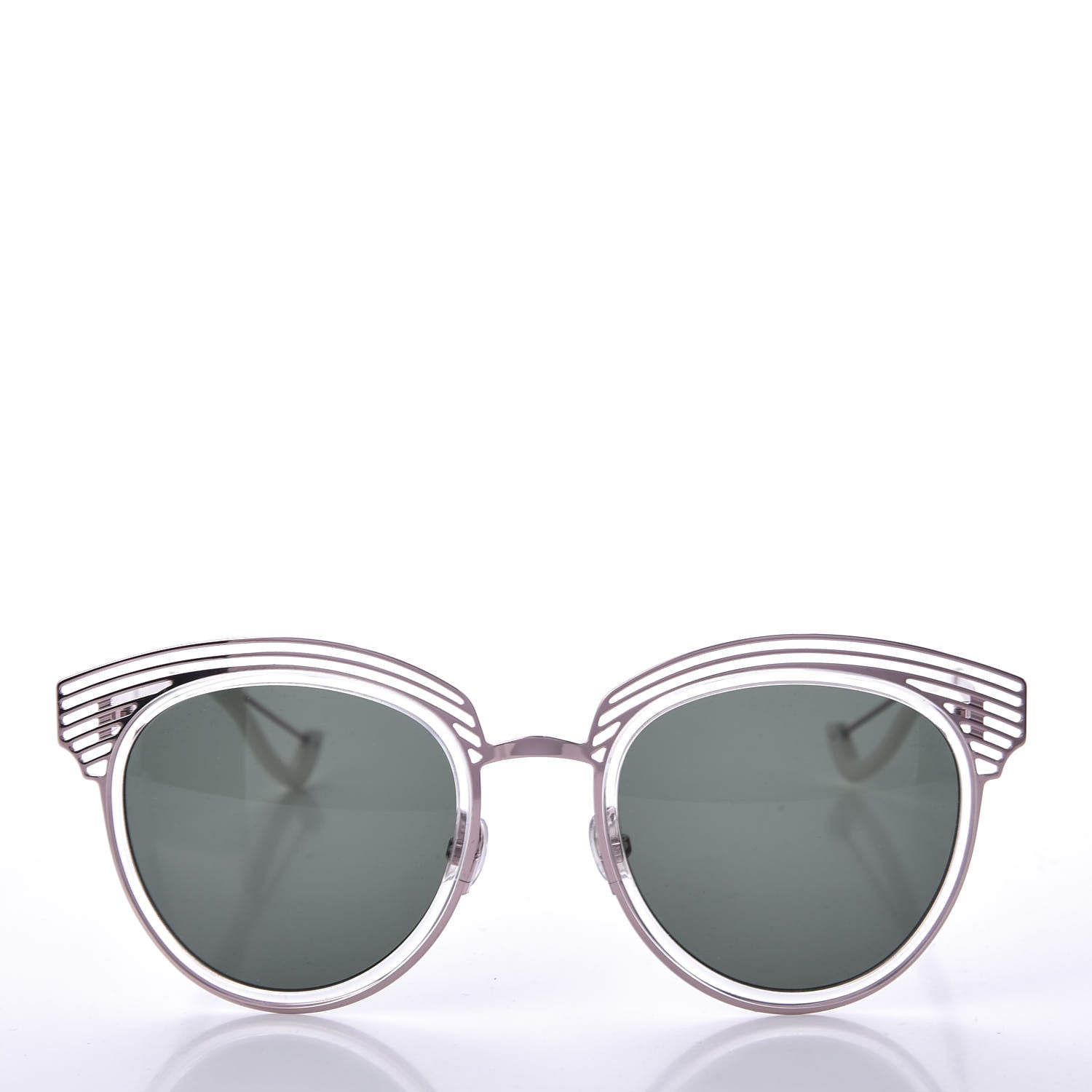 Christian Dior Acetate Enigme Sunglasses Pink White 2 of 11