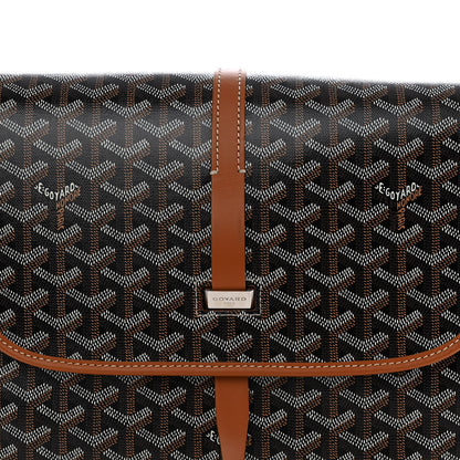 Goyard Goyardine Belvedere II MM Messenger Bag Black Gold 7 of 14