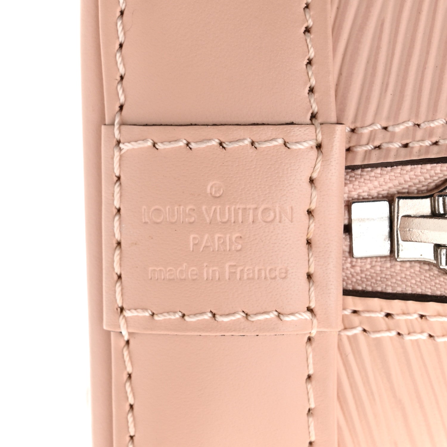 Louis Vuitton Epi Alma BB Rose Ballerine 6 of 10
