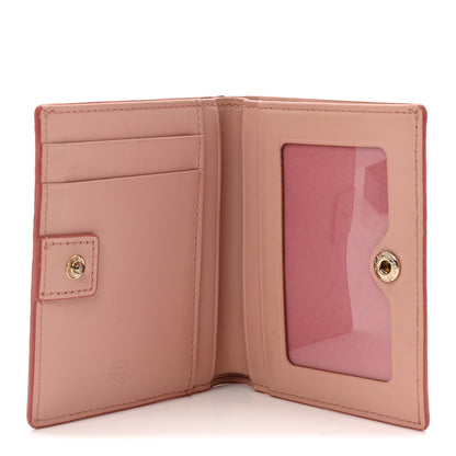 MCM Visetos ID Wallet Pink 5 of 9