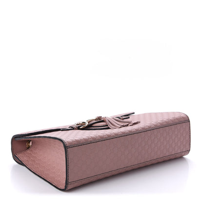 Gucci Microguccissima Medium Emily Chain Shoulder Bag Soft Pink 4 of 10