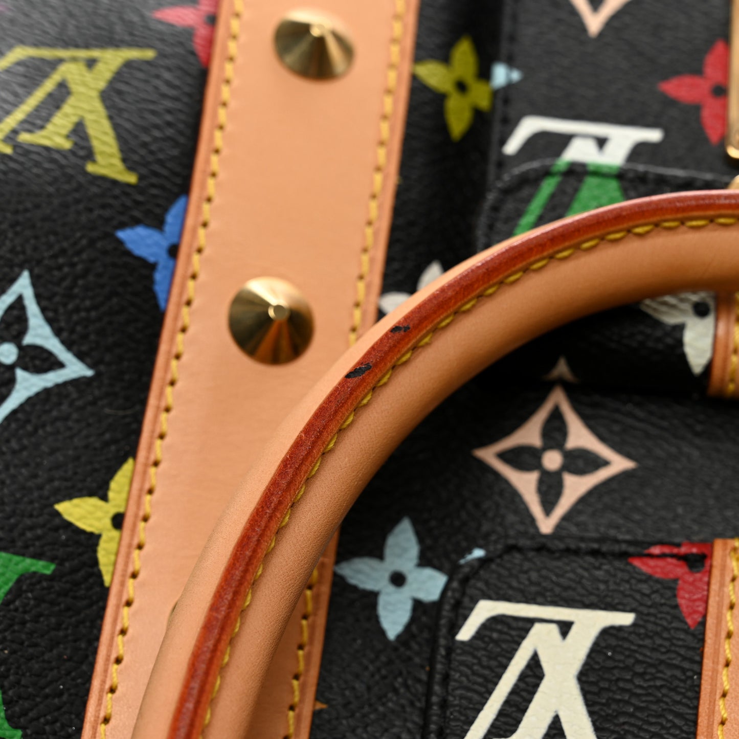 Monogram Multicolor Keepall 45 Black