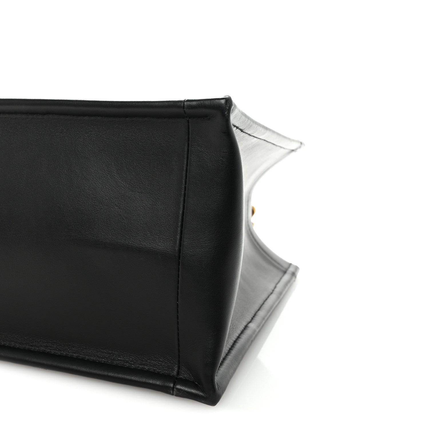 Christian Dior Calfskin Canvas Medium Plan De Paris Book Tote With Strap Black White 9 of 9