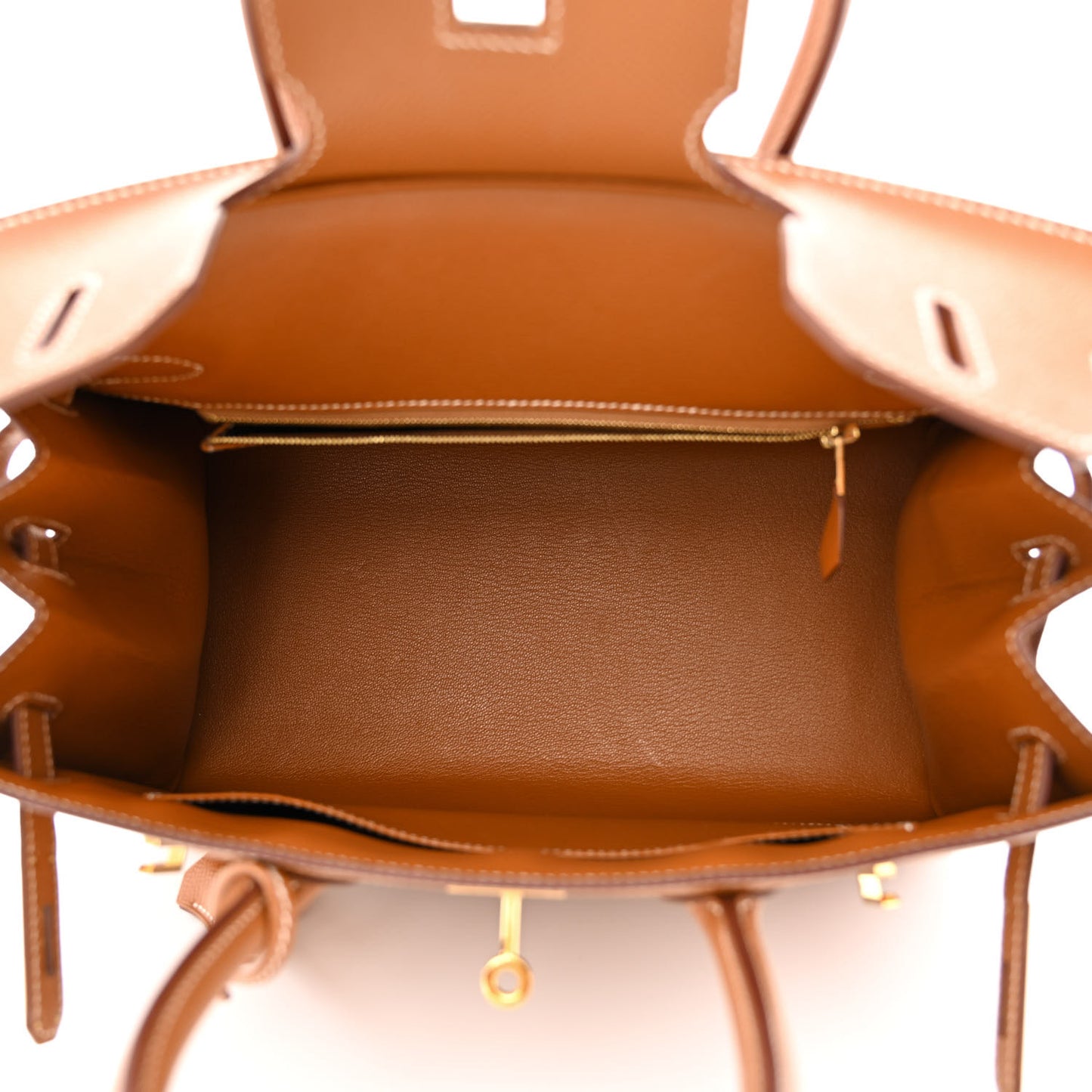 Madame Calfskin Birkin Sellier 30 Gold