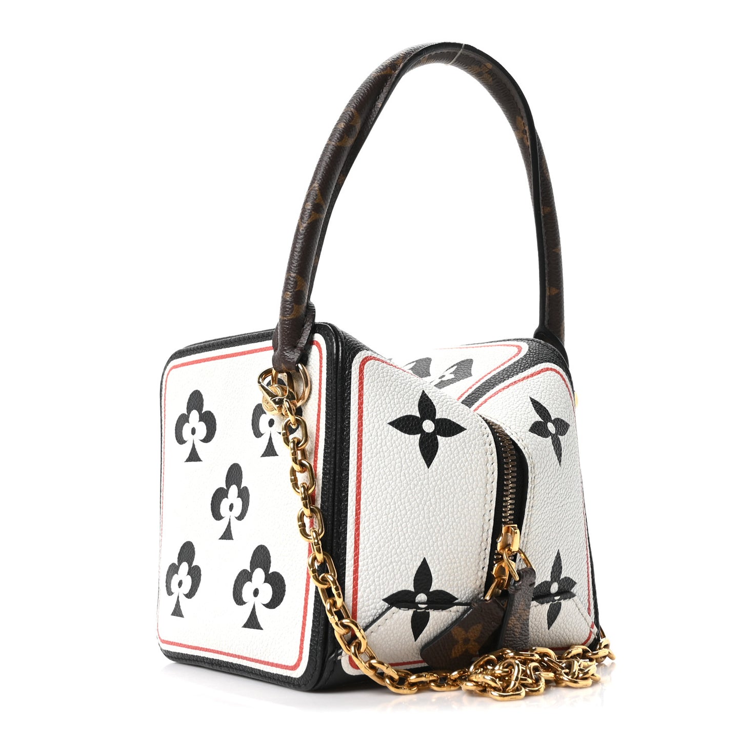 Taurillon Game On Square Dice Bag White
