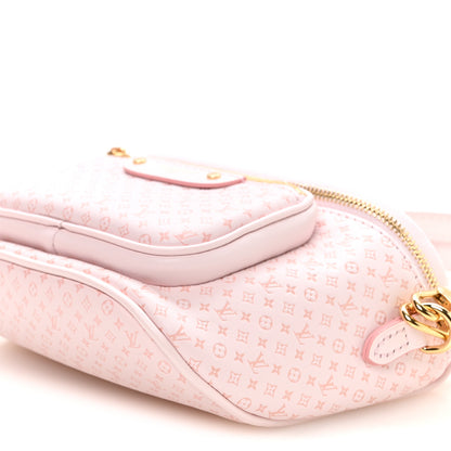 Louis Vuitton Calfskin Minigram Mini Bumbag  Light Bliss 9 of 10