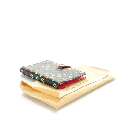 Louis Vuitton Monogram Multicolor Small Ring Agenda Cover Black Grenade 4 of 7