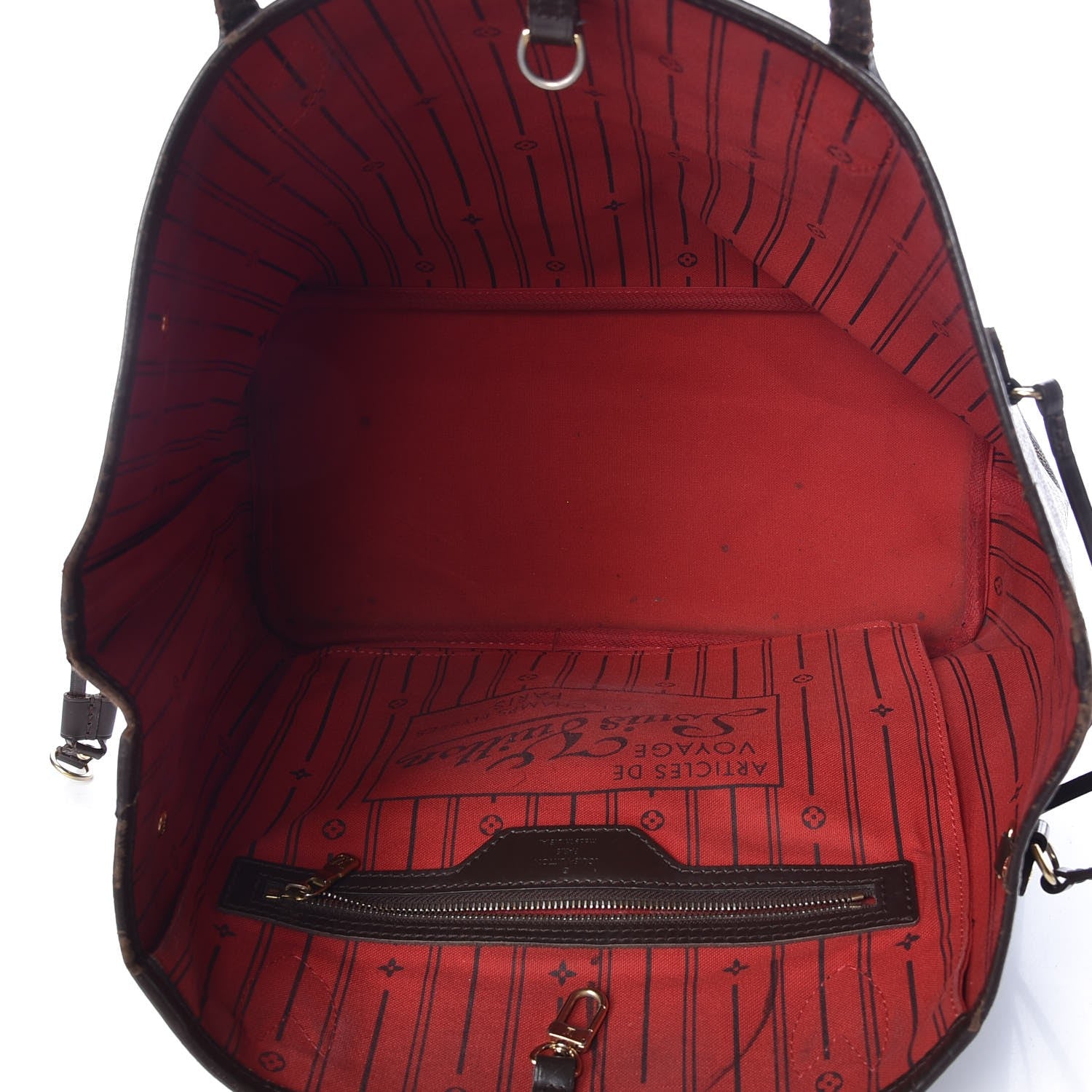 Louis Vuitton Damier Ebene Neverfull MM 5 of 18