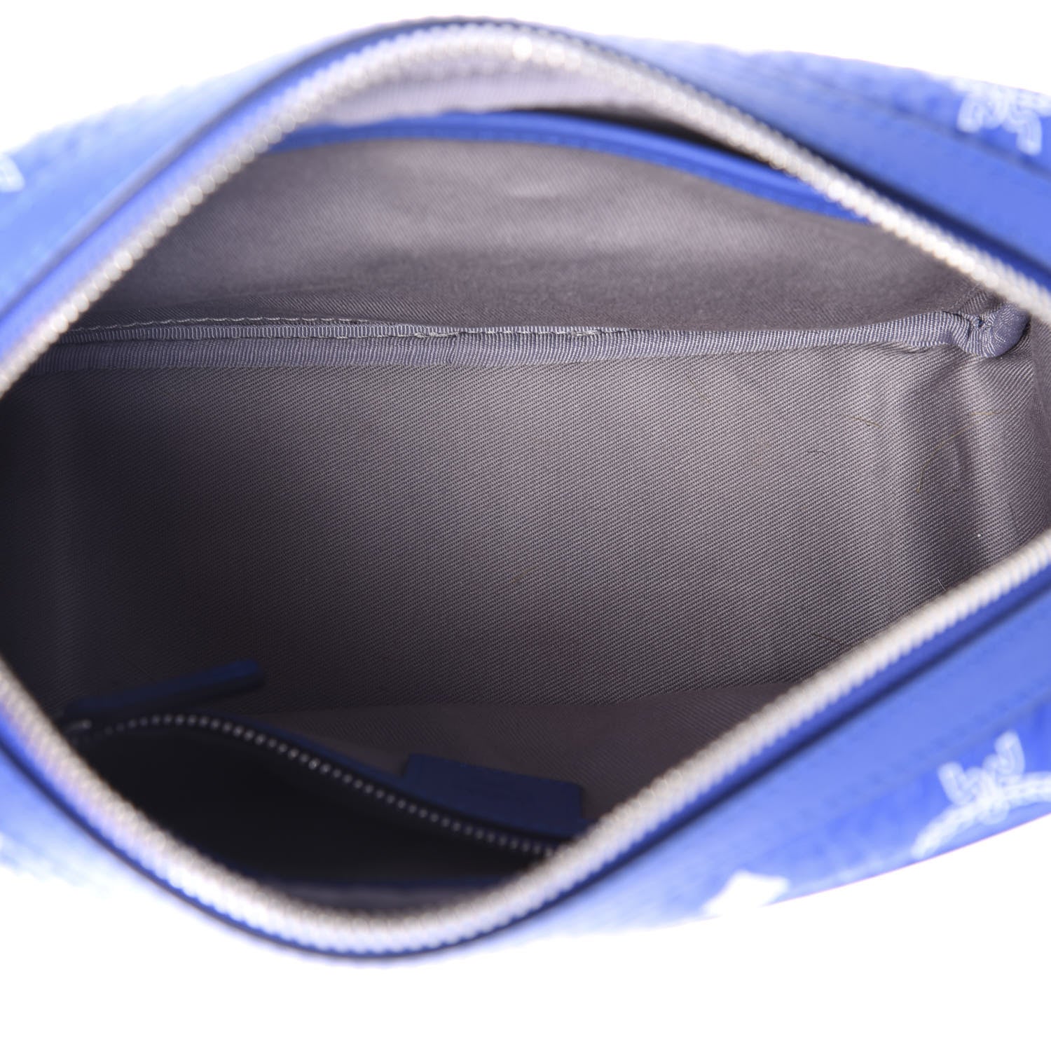 MCM Visetos Dopp Kit Crossbody Blue 4 of 8