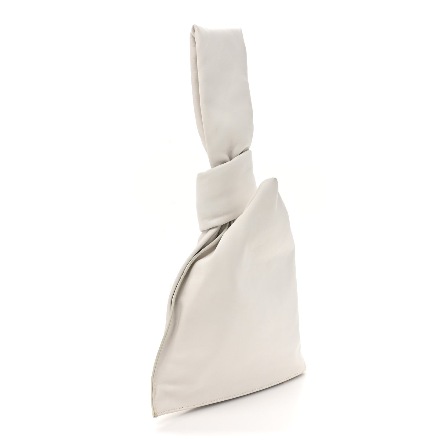 Calfskin Mini BV Twist Chalk