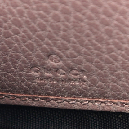 Gucci Calfskin Butterfly Farfalla Zip Around Wallet Perfect Pink 6 of 13