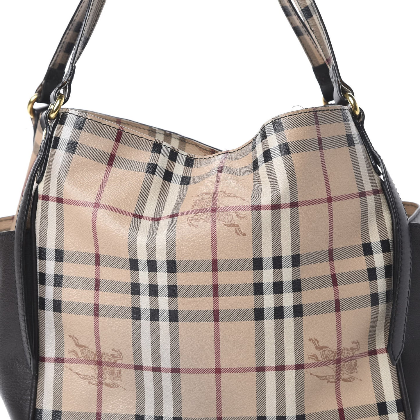 Haymarket Check Small Canterbury Tote Chocolate