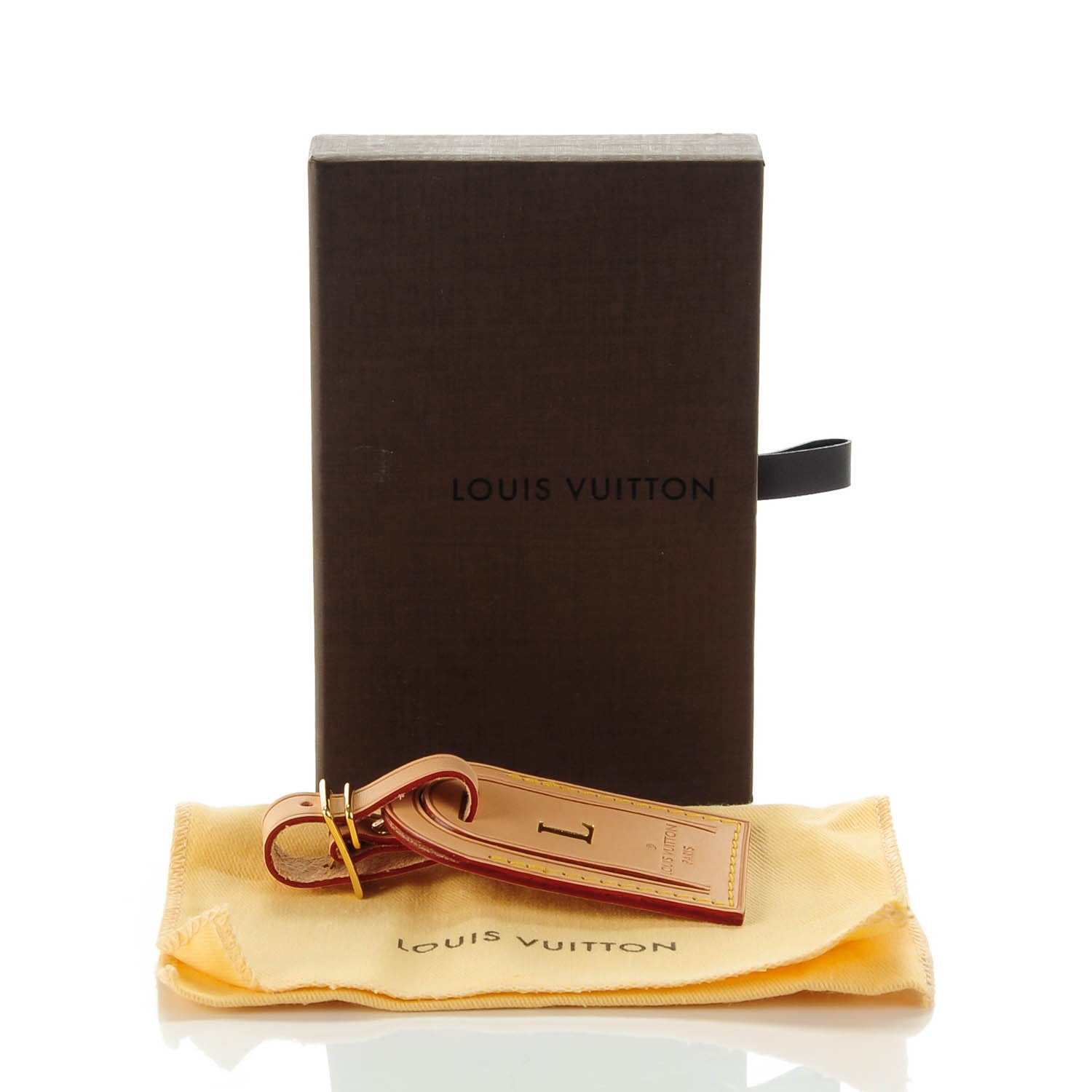 Louis Vuitton Vachetta Luggage Tag 4 of 4