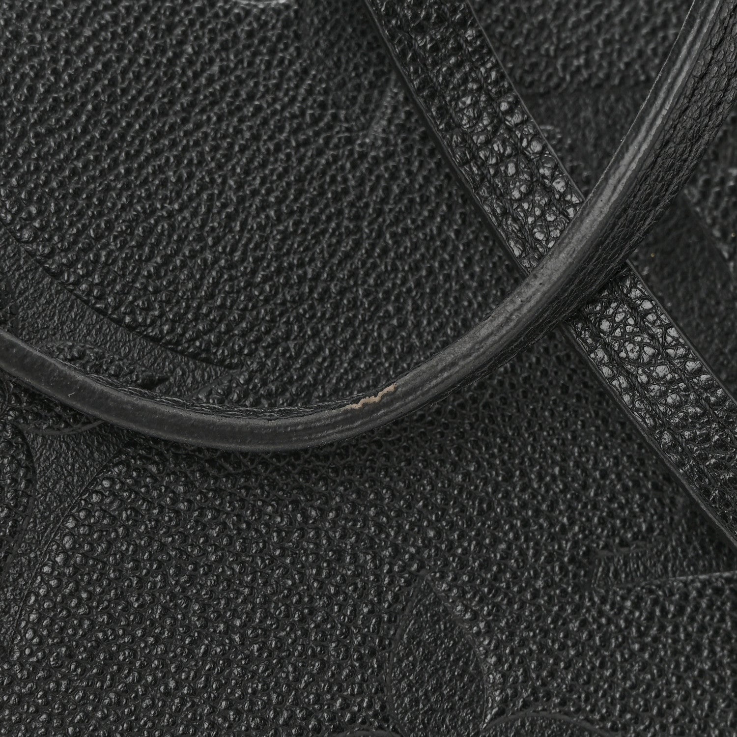 Louis Vuitton Empreinte Monogram Giant Neverfull MM Black 12 of 13