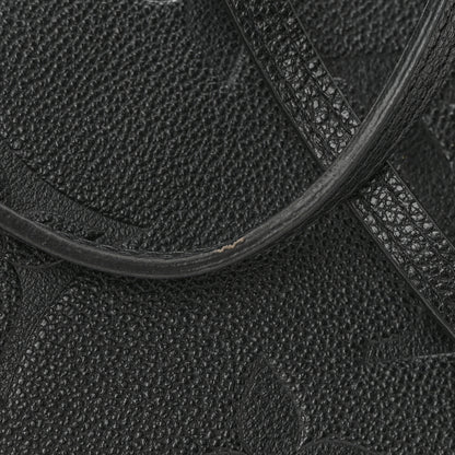 Louis Vuitton Empreinte Monogram Giant Neverfull MM Black 12 of 13