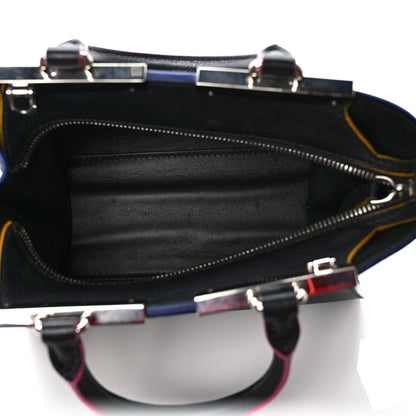 Fendi Vitello Dolce Mini 3Jours Tote Black 5 of 9