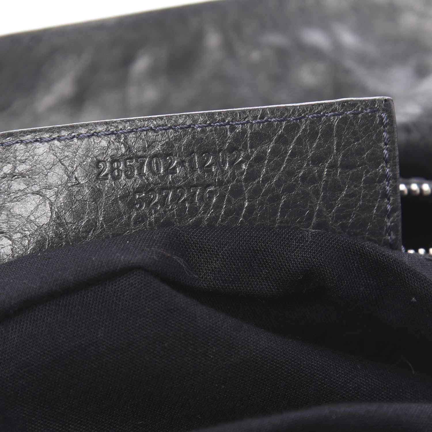 Balenciaga Agneau Classic Hardware Small Squash Duffel Bag Anthracite 8 of 24