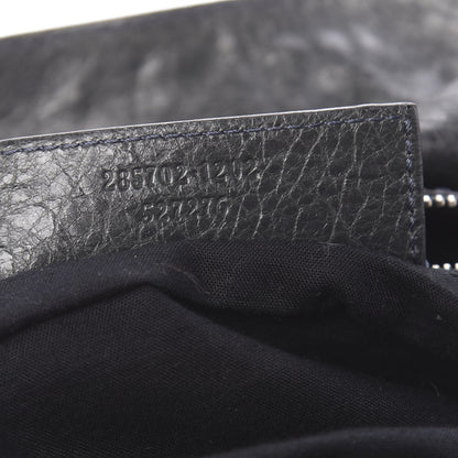 Balenciaga Agneau Classic Hardware Small Squash Duffel Bag Anthracite 8 of 24