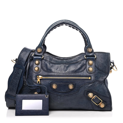 Balenciaga Agneau Giant 21 Gold Hardware City Bleu Roi 1 of 6