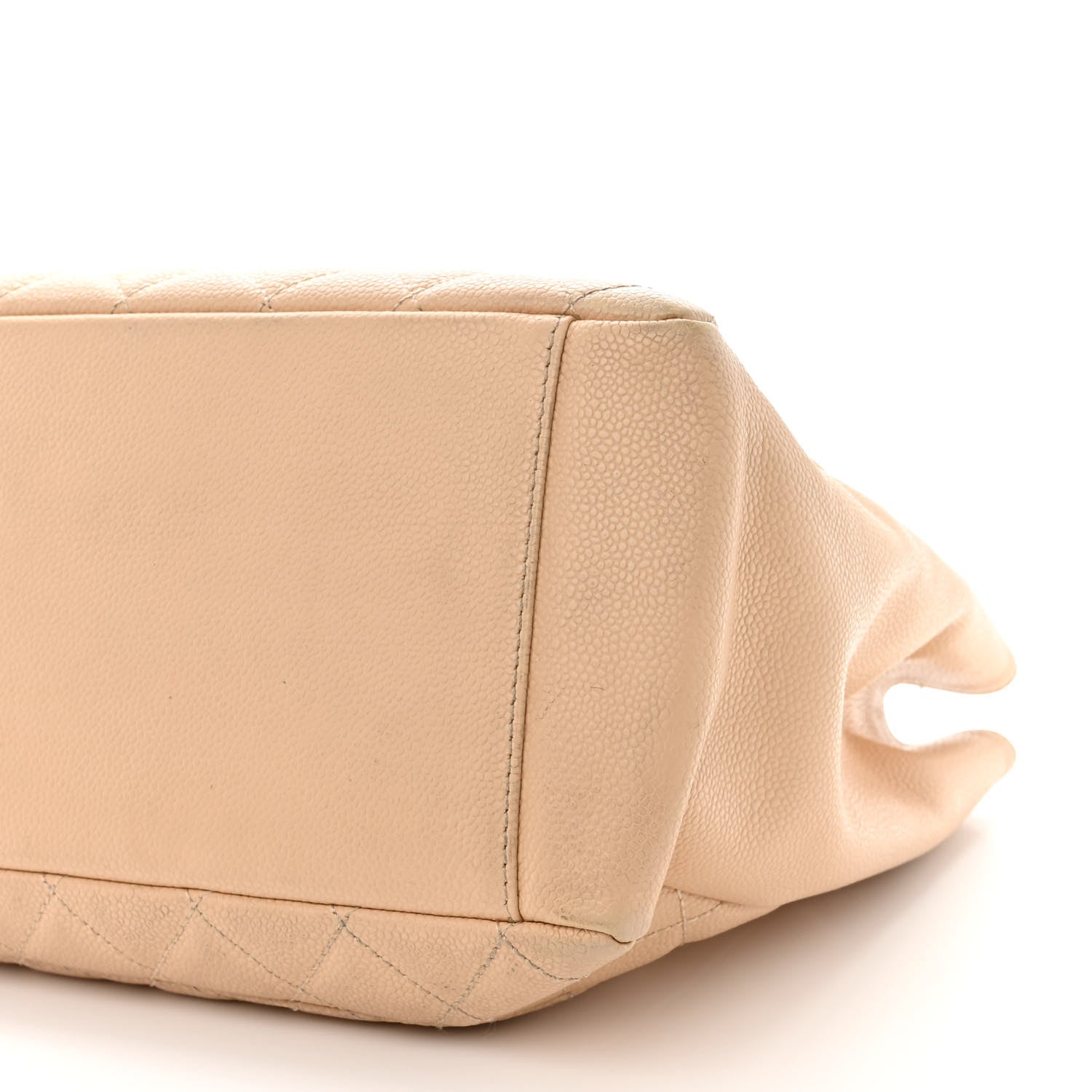 Chanel Caviar Quilted Grand Shopping Tote GST Beige Clair 12 of 14