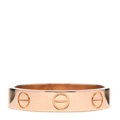 Cartier 18K Pink Gold 3.5mm LOVE Wedding Band Ring 50 5.25 1 of 4