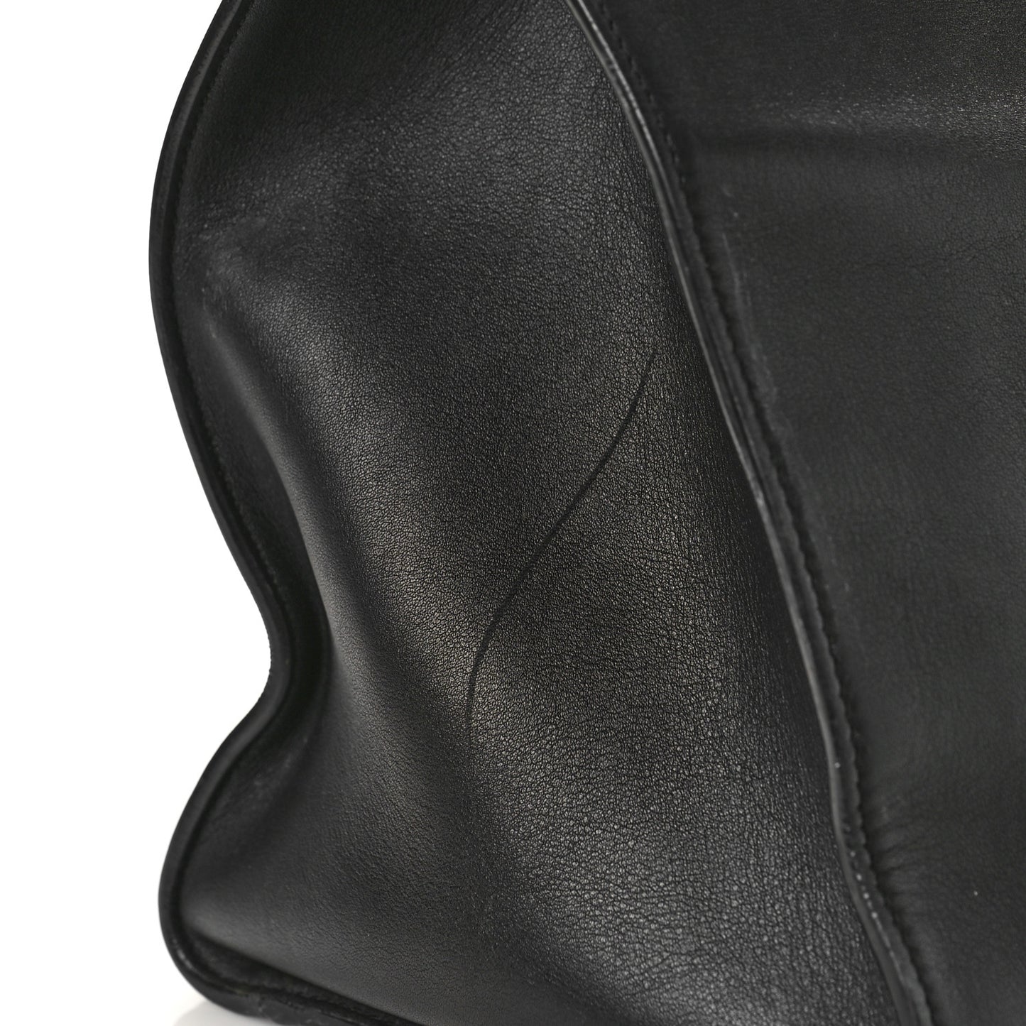 Calfskin Large Manhattan Shopper Tote Black