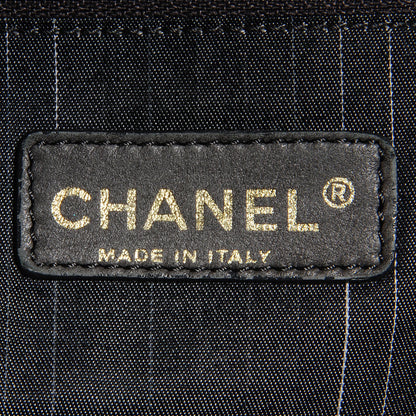 Chanel Glazed Calfskin Portobello Tote Black 6 of 8